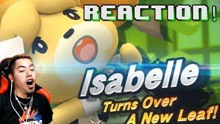 Smash Bros. Ultimate - Isabelle REVEAL REACTION | HMK