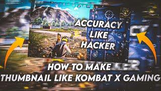 MAKE THIS BGMI MONTAGE THUMBNAIL LIKE @kambatxgaming ON ANDROID // BGMI thumbnail tutorial