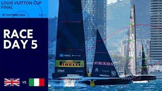 Louis Vuitton Cup Final | Day 5 - LIVE