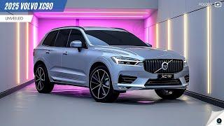 2025 Volvo XC90 enthüllt – Ein SUV, der eine Vielzahl von Antriebsoptionen bietet!