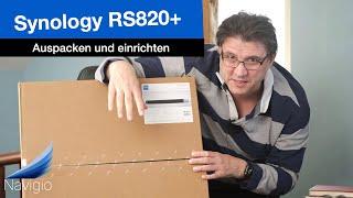 Synology RS820+ - Auspacken und einrichten