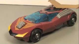 Transformers Animated Rodimus Minor aka Hot Rod Toys R Us Exclusive Review