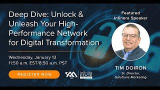 MEF Infinite Edge: Unlock & Unleash Your High-Performance Network for Digital Transformation