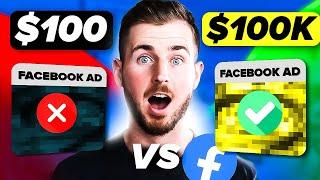 $100 vs $100,000 Facebook Ad!