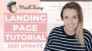 NEW Tutorial 2021: Easily Create a FREE Landing Page on MailChimp to BOOST Your Email List