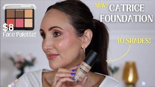 NEW CATRICE INVISIBLE COVER FOUNDATION & MAGIC FACE SHAPER CREAM FACE PALETTE! Review + Wear Test!