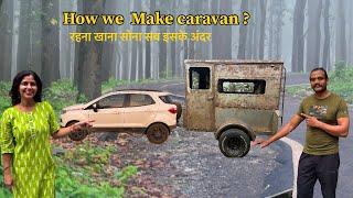 First Tractor Trolly Camper In INDIA | HOW WE MAKE CAMPER VAN | car camping | CARVAN