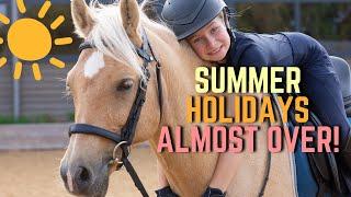 SUMMER HOLIDAYS ALMOST OVER! BARN VLOG