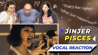 JINJER - Pisces - Vocal Coach Reacts [Live Session]