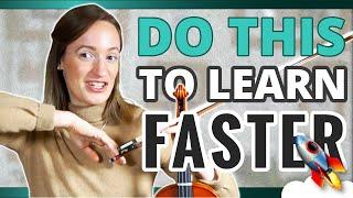 How to Learn to Play The Violin FAST | Violin Tutorial