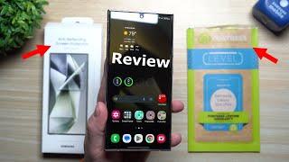 Tempered Glass vs. Samsung Anti-Reflective Film (Pros & Cons) - Screen Protection Review