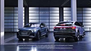 AUDI PRESS: The reveal of the Audi Q4 e-tron and Q4 Sportback e-tron