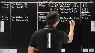 Depreciation class 11 Accountancy part 4 | Written down value method | full fledged questions