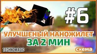 Улучшенный наножилет. Как включить. Схема создания. Индастриал крафт. С чего начать? Technomagic #6