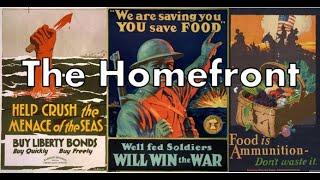 The Homefront (WWI) | US HISTORY HELP: World War I