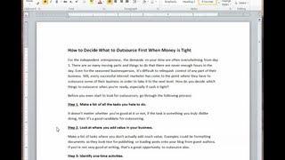 Repurposing PLR Content: How to Create a Worksheet from a PLR Article