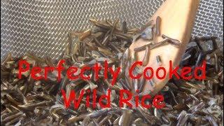 Perfectly Cooked Wild Rice