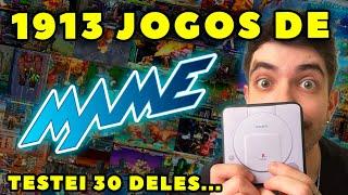 Lista com 1913 Jogos de MAME da Gamebox Retro Elite