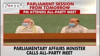 All-Party Meet Begins Ahead Of Monsoon Session Of Parliament