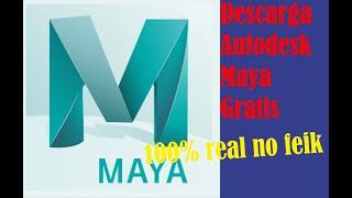 Descarga Autodesk Maya totalmente gratis