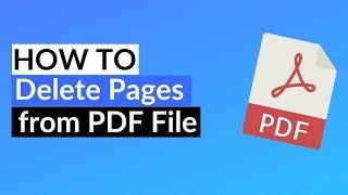 How to Delete Page in PDF File | Remove Pages from PDF