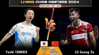 Yushi TANAKA (JPN) vs LU Guang Zu (CHN) | China Masters 2024 Badminton