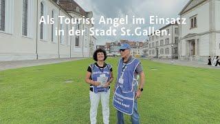Tourist Angels im Einsatz in der Stadt St.Gallen