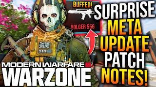 WARZONE: All SURPRISE META UPDATE PATCH NOTES! New RIFLE BUFFS, MORS Fixed, & More! (WARZONE META)