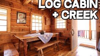 Cabin For Sale, LOG CABIN, 42 acres, Brad Simmons, Artist Retreat Real Estate