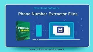 How to extract phone numbers from file?  Phone Number Extractor Files Software