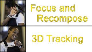 Nikon Z9 and Z8: 3D Tracking vs Focus and Recompose Comparison