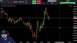  LIVE DAY TRADING - Scalping Strategy | FUTURES - NQ/CL/GC