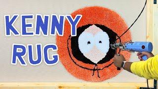 ASMR Rug Tufting | South Park Kenny Rug (Start to Finish)