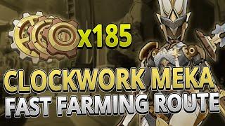 Clockwork Meka 185 Locations FAST FARMING ROUTE | Genshin Impact 4.0
