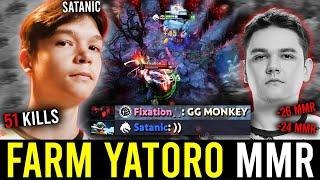 SATANIC farming YATORO's MMR in ranked.. - 51 Kills Total 2 Games in a row!