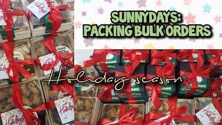 Sunnydays: Packing bulk orders | Party cookies