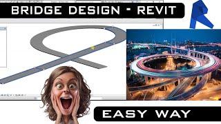 5 MINUTES MASSING BRIDGE DESIGN REVIT | EASY WAY TO DO