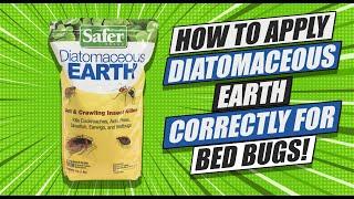 How to apply diatomaceous earth?  || Tulsa Bed Bug Specialist