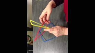 How to make an octahedron using Bendy Straws