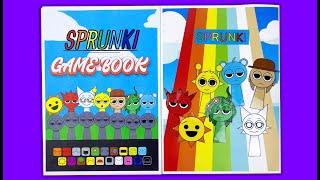 DIY INCREDIBOX SPRUNKI Game Book Simon x White Rainbow Game