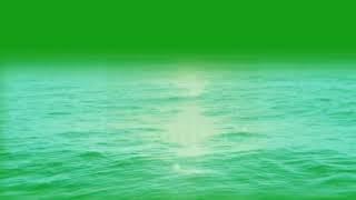 Water waves effect in the lake | Green Screen Library
