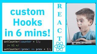 Custom Hooks React JS | React Custom Hooks Tutorial | React Hooks Simplified