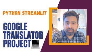 Building a Simple Translator App with Streamlit and Python | Streamlit project in Hindi