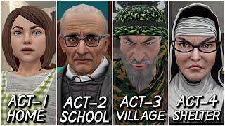 Schoolboy Escape Runaway - Act 1,2,3,4 Full Gameplay