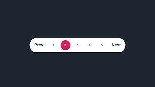 How to Create Pagination Using HTML & CSS