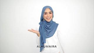 Dinner Glam Style Shawl Tutorial | Malaysia Hijab Tutorial | Alhumaira Contemporary