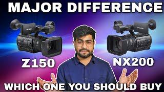 Sony NX200 Vs Z150 Major Difference Between Best Professional Camcorders 