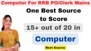 Computer for RRB PO Mains | One best pdf that I am following #banking #rrb #rrbpo