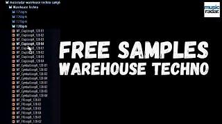 FREE Sample Pack || warehouse techno samples || By MusicRadar