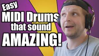 How to program MIDI DRUMS in REAPER (MT Power Drumkit 2)